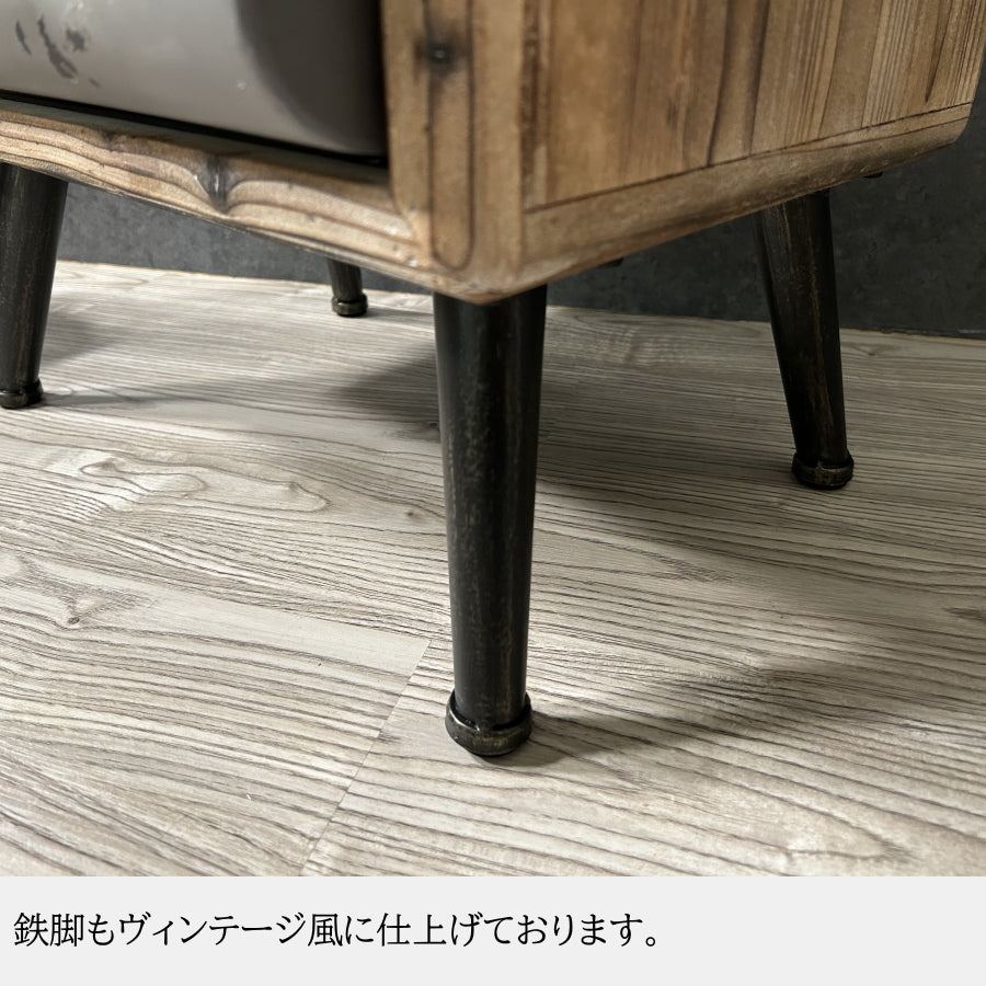 チェスト タンス たんす 幅50cm 4段 収納 トランク 宝箱 木製 収納家具 キャビネット 収納チェスト 引き出し収納 無垢 リビングチェスト おしゃれ ローチェスト 完成品(脚取り付け必要)整理タンス スリムチェスト 収納ケース リビング 収納 サイドチェスト
